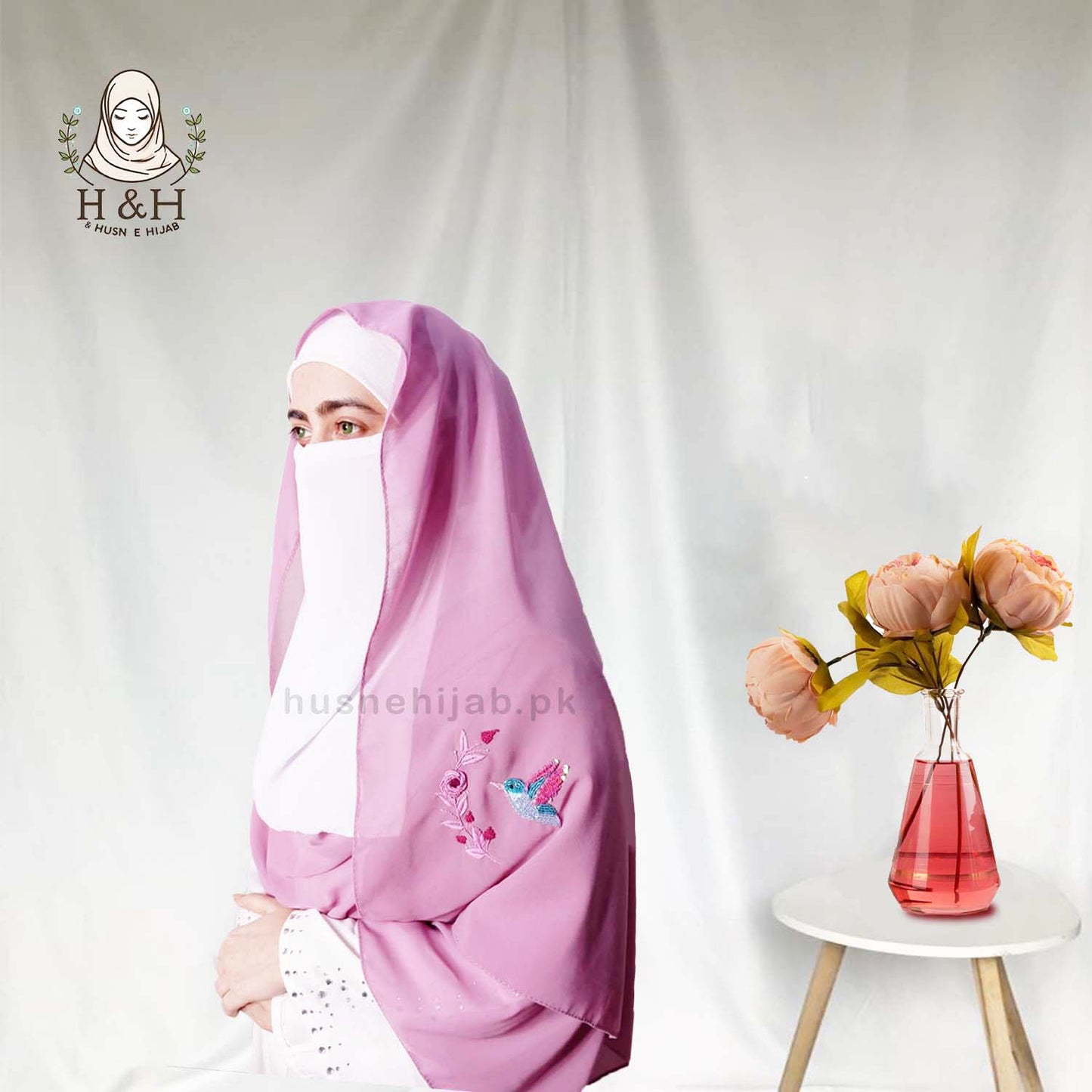 Embroidered -Formal - Lilac