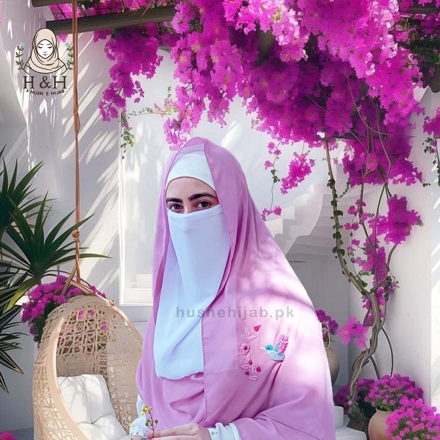 Embroidered -Formal - Lilac