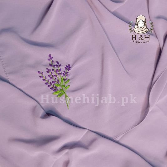 Embroidered -Formal - Floral | Lavender