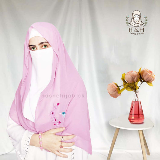 Embroidered -Formal - Lilac