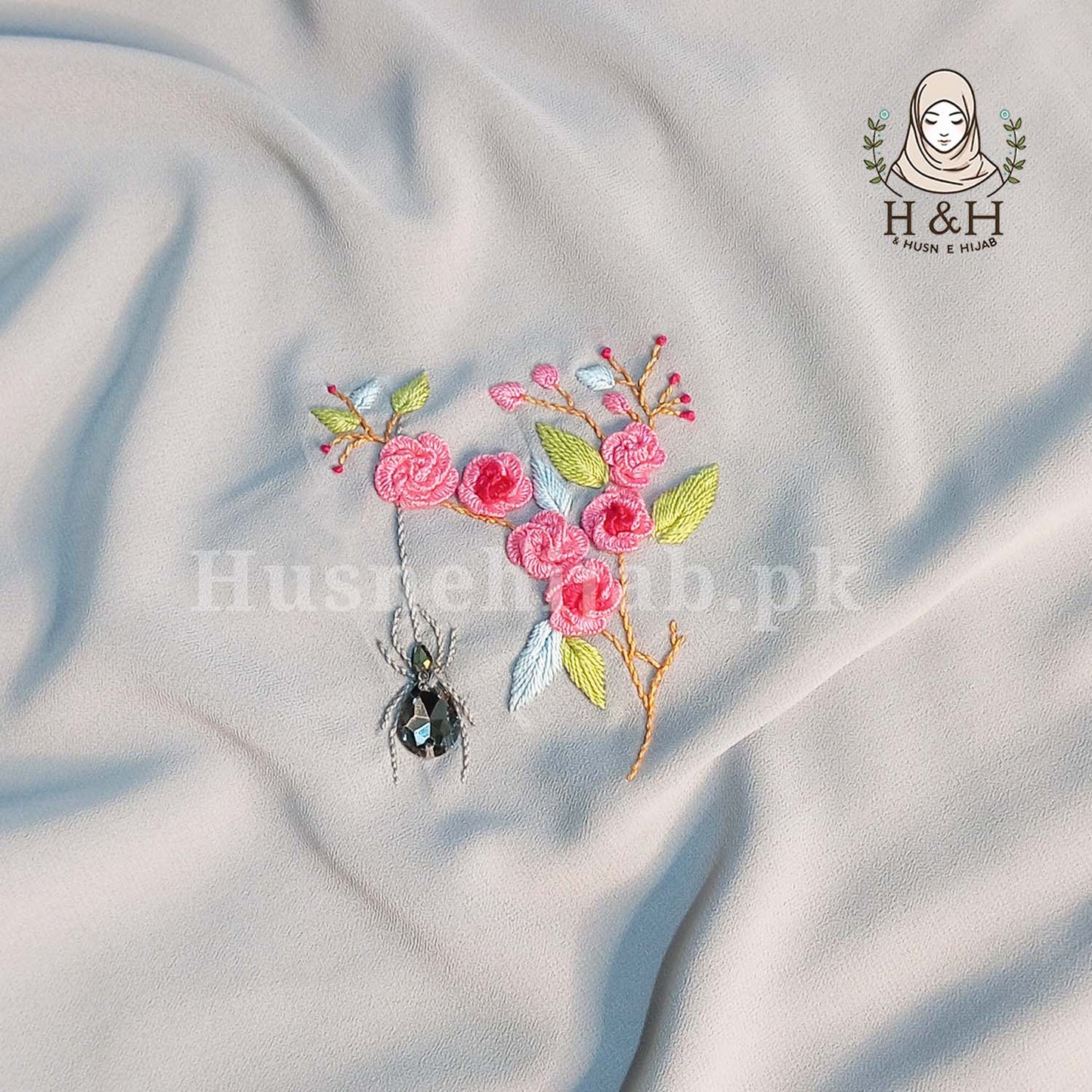 Embroidered -Formal - | Black Spider